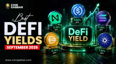 Best DeFi yields September 2026 across DAI, USDC, SOL, ADA, and NEAR
