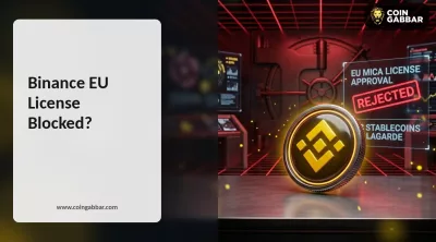 Binance EU License Blocked?