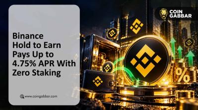 Binance Hold to Earn Banner