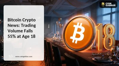 Bitcoin Crypto News: Trading Volume Falls 55% at Age 18