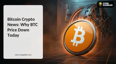 Bitcoin Crypto News: Why BTC Price Down Today
