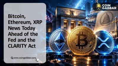 Bitcoin, Ethereum, XRP News Today Ahead of the Fed and the CLARITY Act