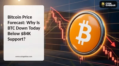Bitcoin Price Forecast: Why Is BTC Down Today Below $84K Support?