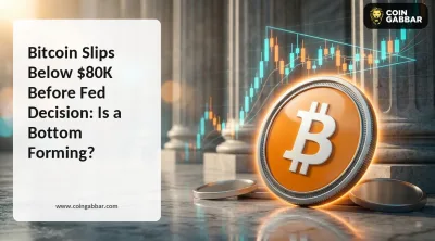 Bitcoin Slips Below $80K Before Fed Decision: Is a Bottom Forming?