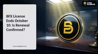 BlockchainFX News showing BFX license October 10 expiry
