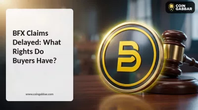 BlockchainFX News graphic explaining BFX claim delays
