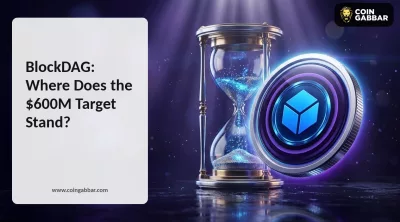 BlockDAG News graphic highlighting the $600M presale target