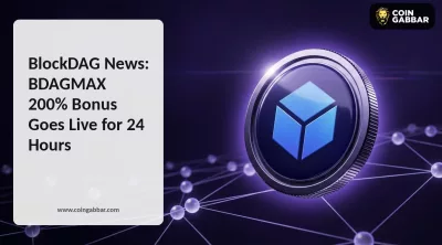 BlockDAG News showing BDAGMAX code
