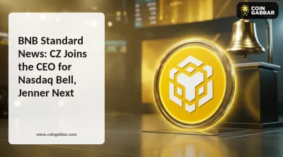 BNB Standard News: CZ and CEO Alex Odagiu ring Nasdaq opening bell