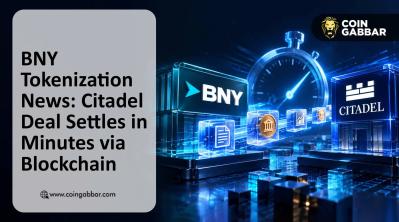 BNY Tokenization News: Citadel Treasury Repo Deal