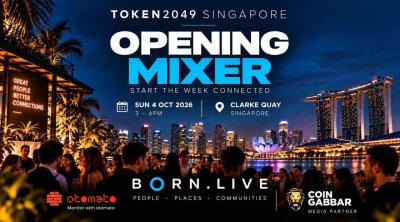 BORN.LIVE launches human network at TOKEN2049 Singapore