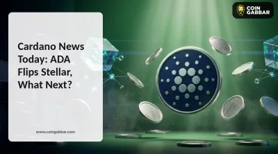 Cardano news today ADA flips Stellar XLM in market cap