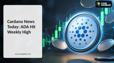 Cardano news today ADA price weekly high Mastercard IndiaChain