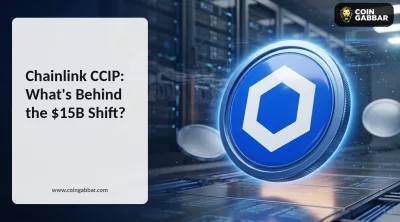 Chainlink News showing $15B CCIP migration