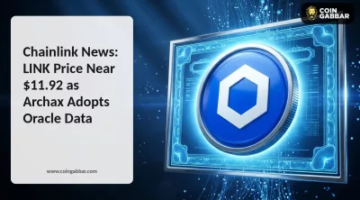 Chainlink News graphic on Archax GOVY and Chainlink Data Streams
