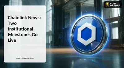 Chainlink News showing the DTCC Tokenization Service launch