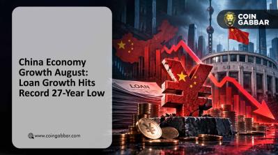 China Economy Growth August loan growth hits record low