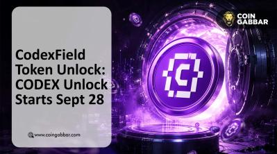 CodexField Token Unlock Banner