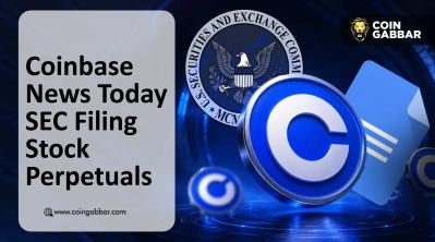 Coinbase News Today SEC filing stock perpetuals