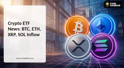 Crypto ETF news today Bitcoin Ethereum XRP and Solana inflows
