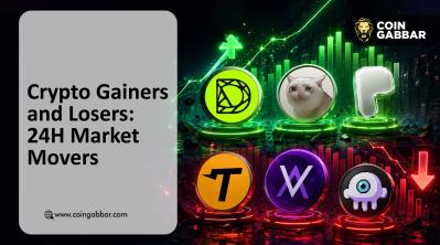 Crypto Gainers and Losers: 24H Market Movers