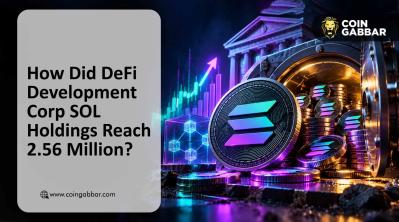 DeFi Development Corp SOL holdings update with Solana logo
