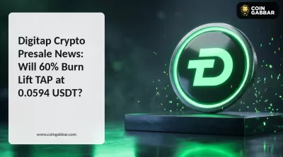 Digitap crypto presale news: 60% burn, 40% staking split for TAP