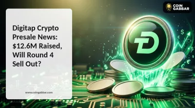Digitap crypto presale news Round 4 dashboard nearing sellout at 90%