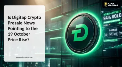Digitap crypto presale news panel showing Round 4 price and countdown