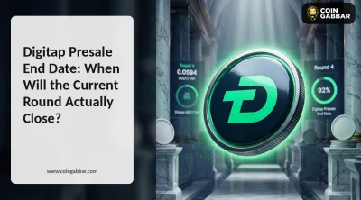 Digitap presale end date Round 4 dashboard at 92% sold