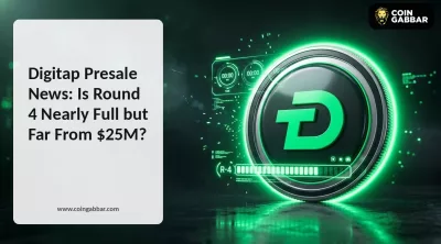 Digitap presale news, Round 4 price countdown, and progress bar