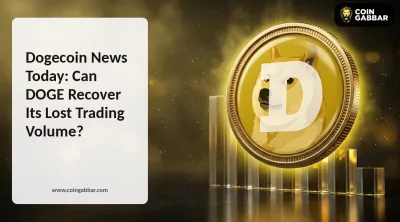 Dogecoin news today DOGE trading volume chart 2026