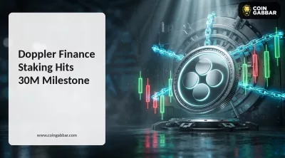 Doppler Finance staking hits 30M XDP milestone as XDP price drops