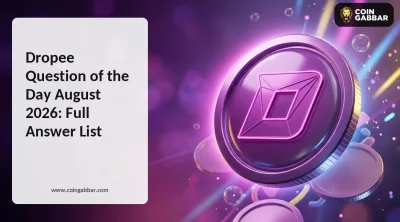 Dropee Question of the Day August 2026