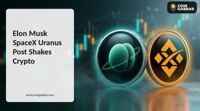 Elon Musk SpaceX Uranus post crypto and stock price reaction