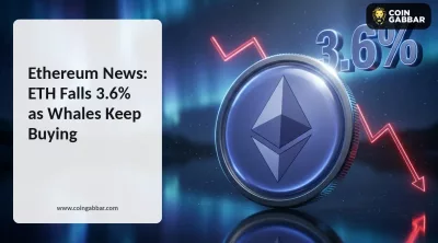 Ethereum News Today: ETH Falls 3.6% as Whales Keep Buying