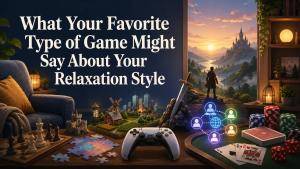 What Your Favorite Type of Game Might Say About Your Relaxation Style