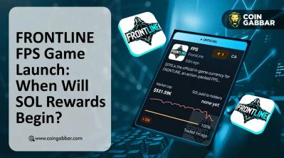 FRONTLINE FPS Game token on ClashPad with SOL rewards