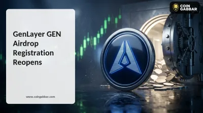 GenLayer airdrop registration reopens after GEN tokenomics reveal