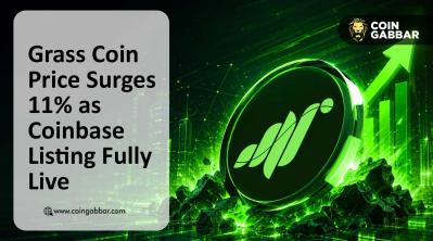 Grass airdrop Price Surges 11% as Coinbase Listing Goes Fully Live