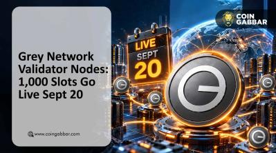 Grey Network Validator Nodes launch September 20