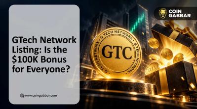GTech Network Listing $100K USDT bonus giveaway banner
