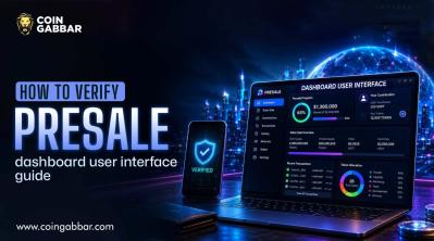 How to verify presale dashboard user interface guide