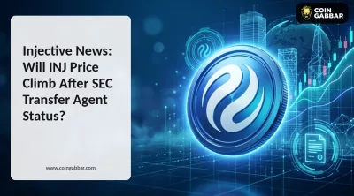 Injective News: INJ price chart and SEC transfer agent announcement