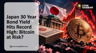 Japan 30 Year Bond Yield Record High Bitcoin Risk