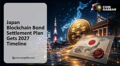 Japan Blockchain Bond Settlement Banner