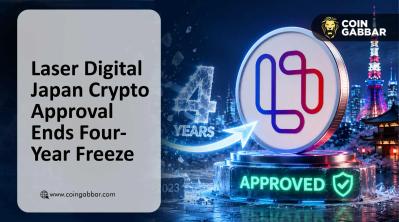 Laser Digital Japan Crypto Approval Ends Four-Year Freeze