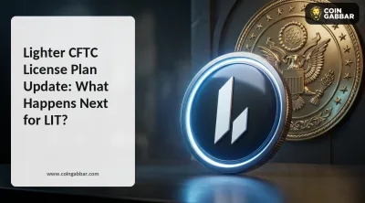 Lighter CFTC license plan news with LIT price chart