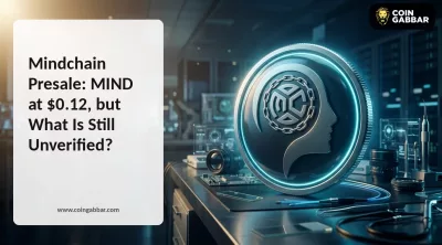 Mindchain Presale graphic showing the $0.12 MIND sale