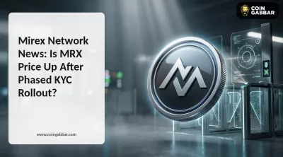 Mirex network news graphic on phased KYC rollout and MRX price